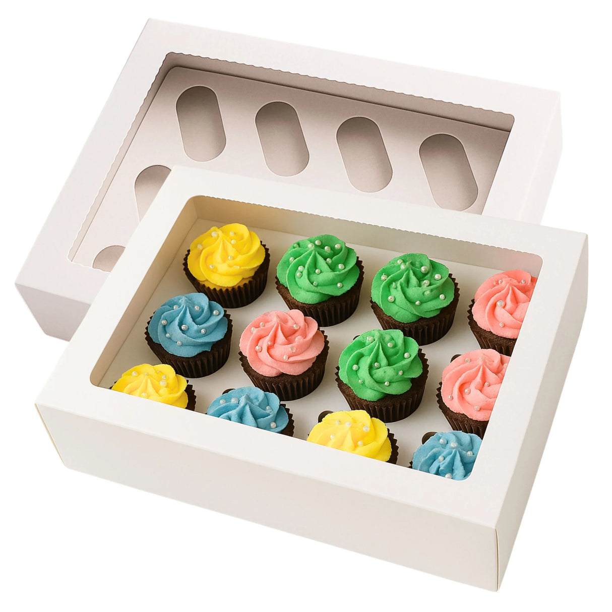 12 Hole Cupcake Boxes