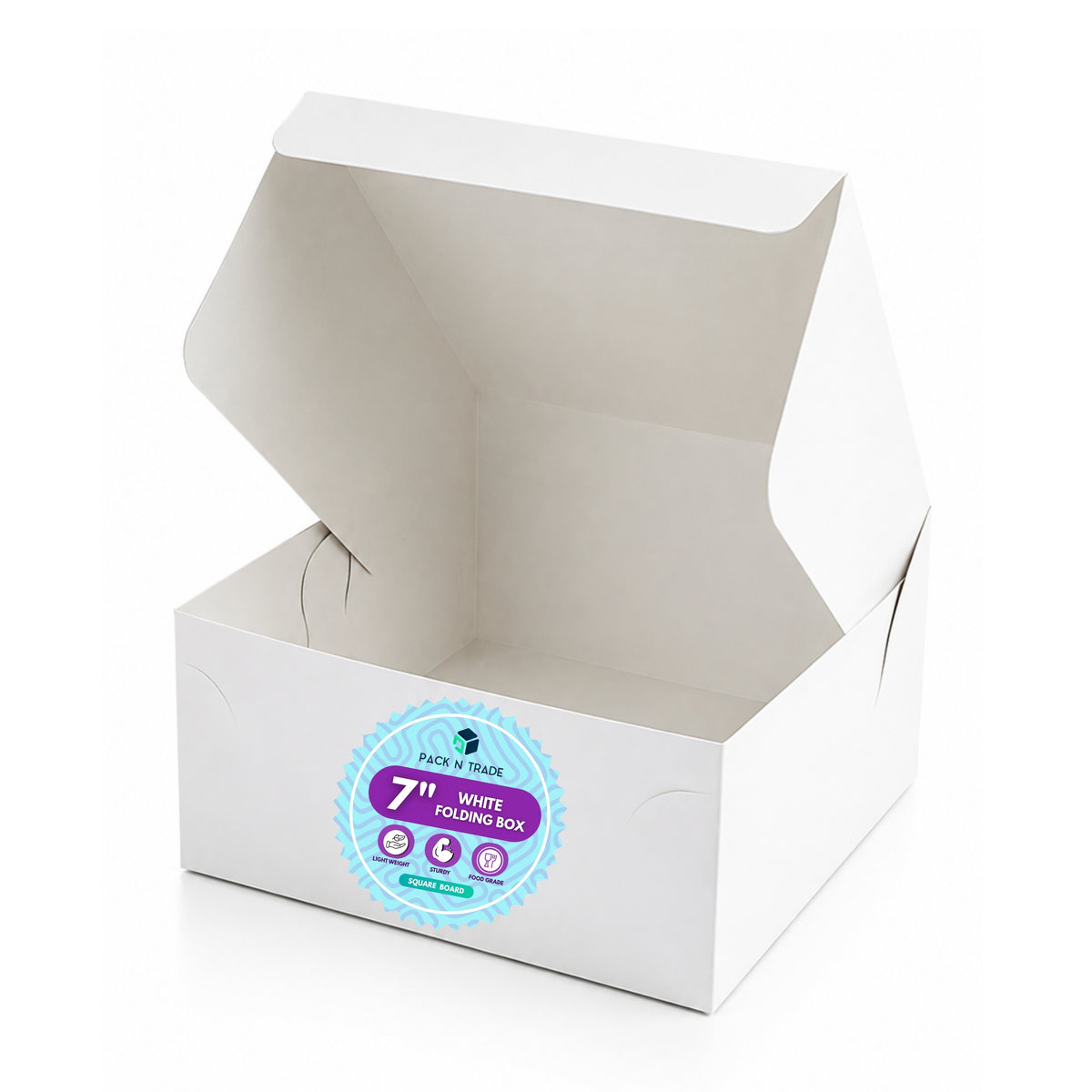 White Folding Box