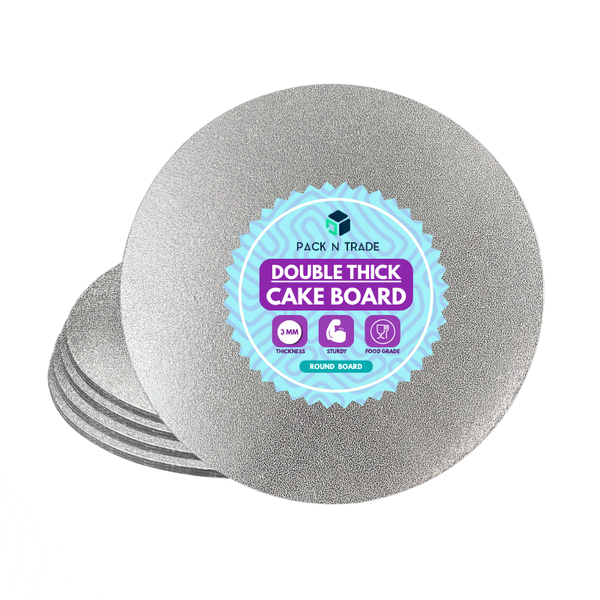 Double Thick Round Cake Board