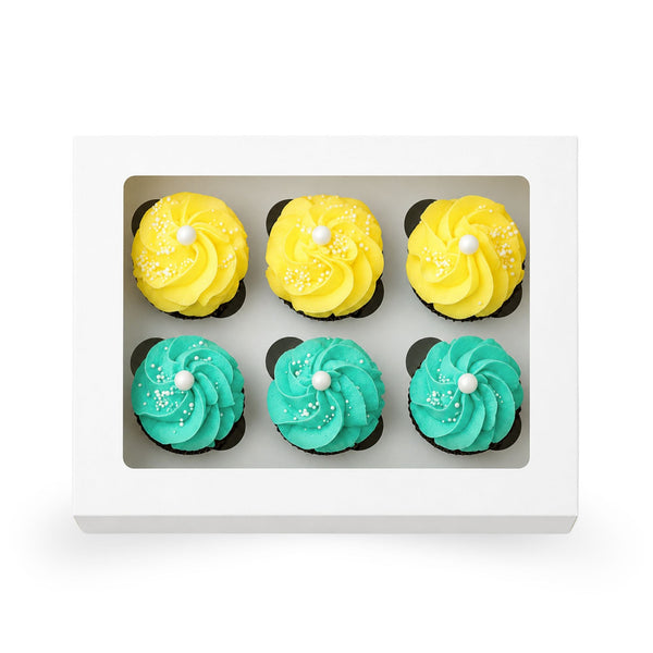 6 Hole Cupcake Box