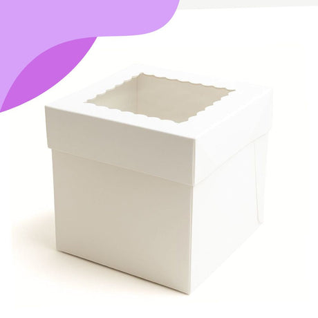 Window cake box