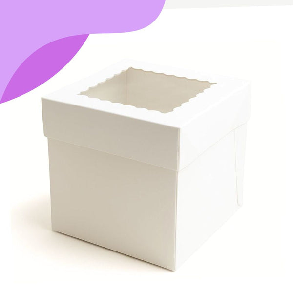 Window cake box
