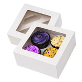 4 Hole Cupcake Boxes