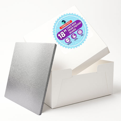 Cake Box with Square Drum