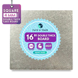 Double Thick Square Cake Board