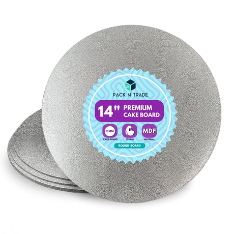 Single Thick Round Cake Boards