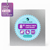 Single Thick Square Cake Boards