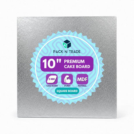 Single Thick Square Cake Boards