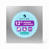 Single Thick Square Cake Boards