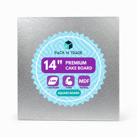 Single Thick Square Cake Boards